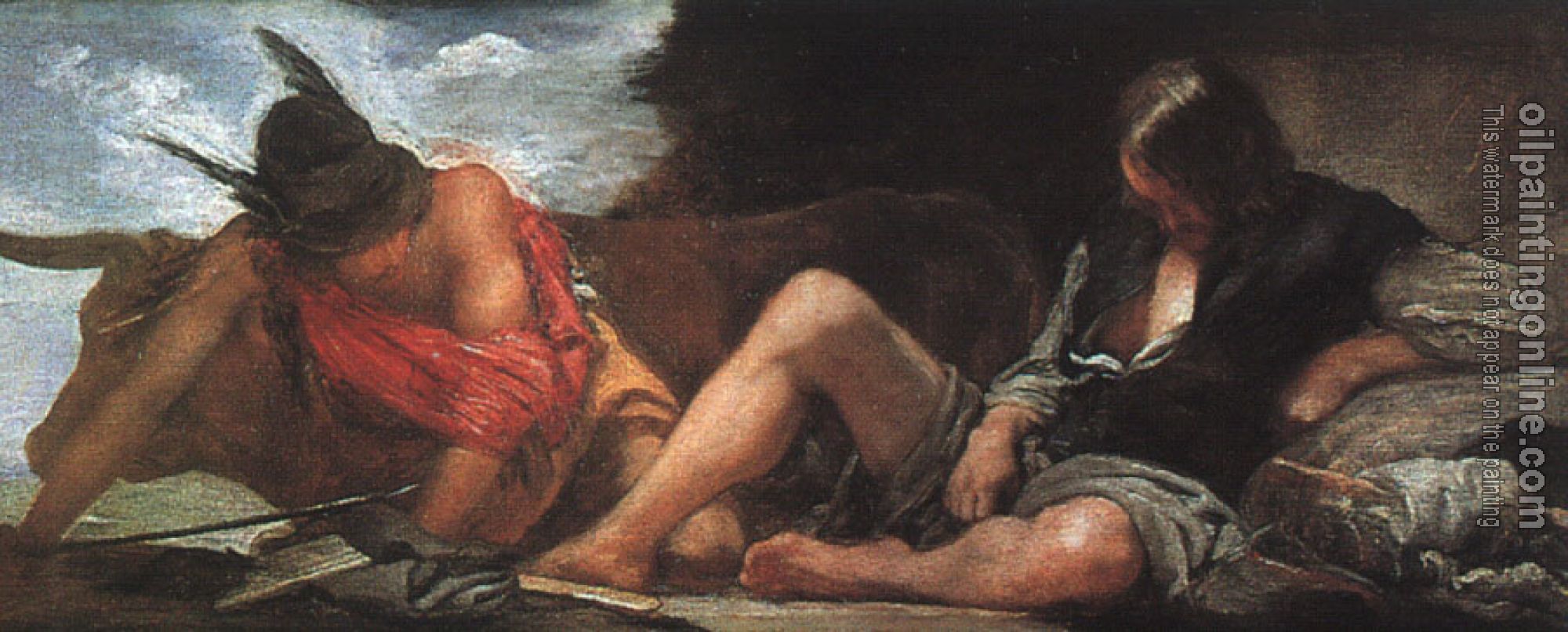 Velazquez, Diego Rodriguez de Silva - Mercury and Argus